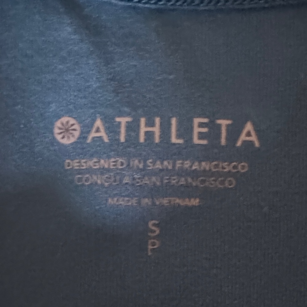Athleta Teal Long Sleeve Women's Top - Picture 6 of 6